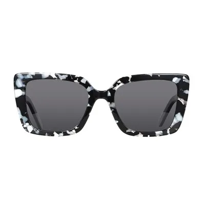 मोटे फ्रेम एसीटेट प्लास्टिक धूप का चश्मा